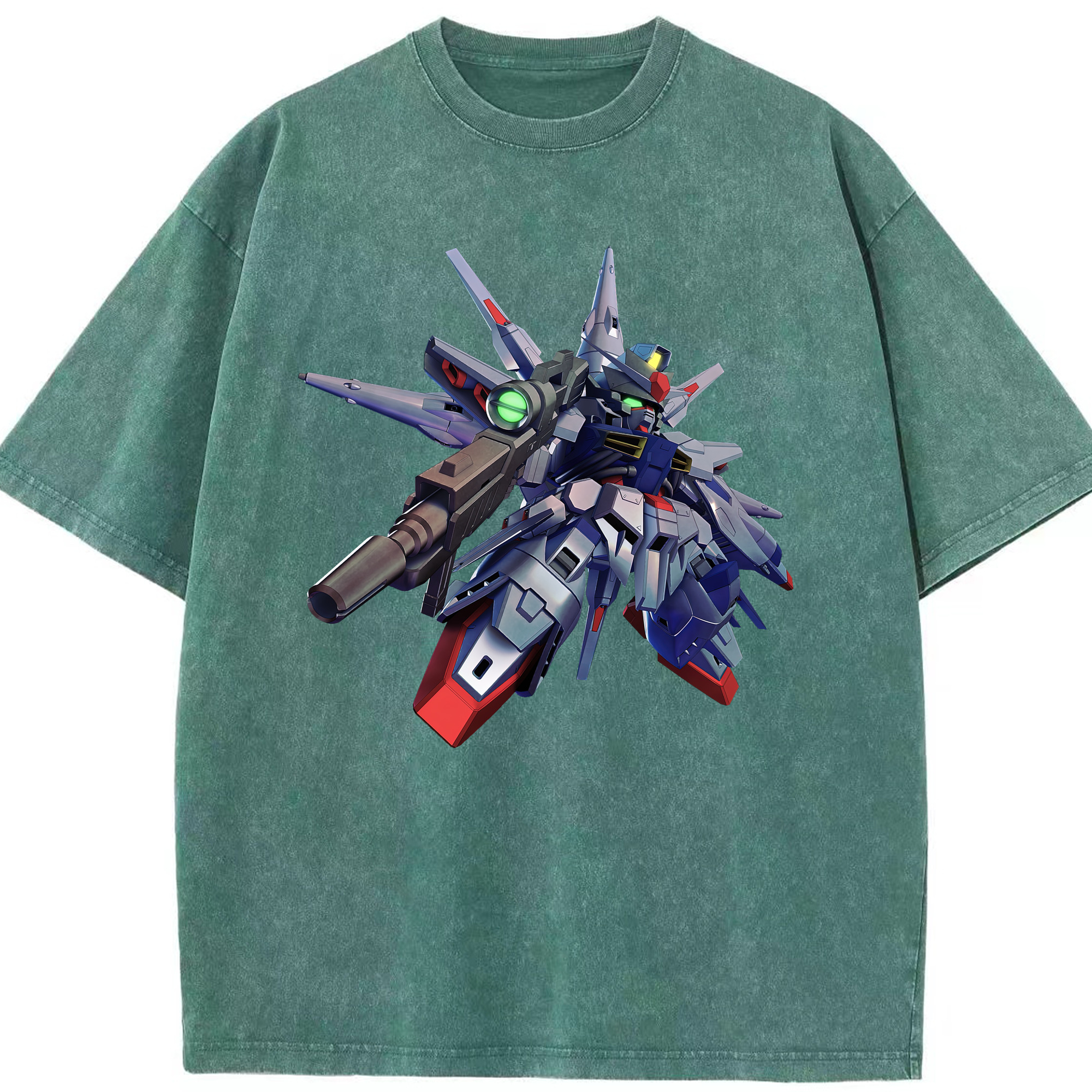 （画像用） 機動戦士ガンダム Mobile Suit Gundam 綿100% ヴィンテージ風 半袖Tシャツ（フロントプリント）